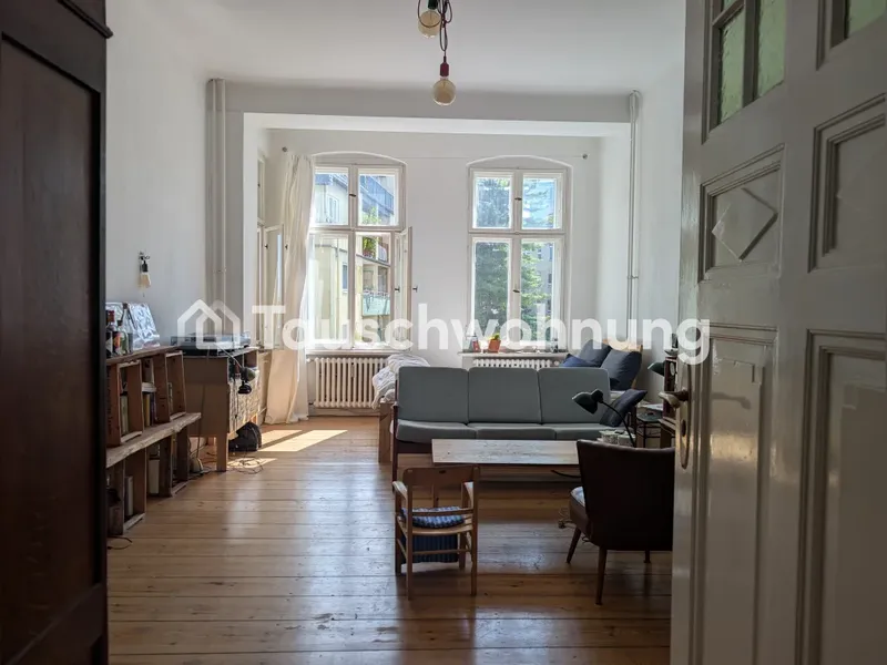 Tauschwohnung: suche: 3-Zimmer-Wohnung - biete sonnige 2-Zimmer mitBalkon — photo 1